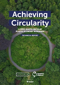 Forside for Technical report - Achieving Circularity - A zero-waste circular plastic economy in Norway - Systemiq
