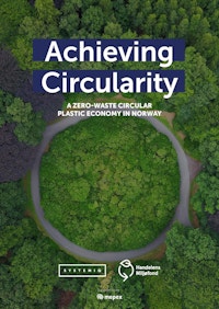 Forside for Main Report: Achieving Circularity for Single-Use Plastics in Norway - Systemiq