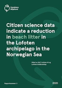 Forside for Citizen science data indicate a reduction in beach litter in the Lofoten archipelago in the Norwegian Sea