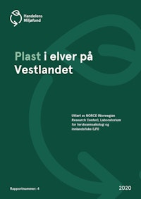 Forside for Plast i elver på Vestlandet