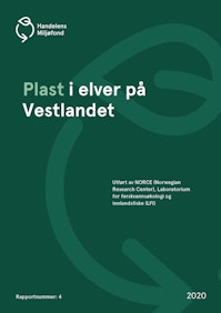 Forside for Plast i elver på Vestlandet